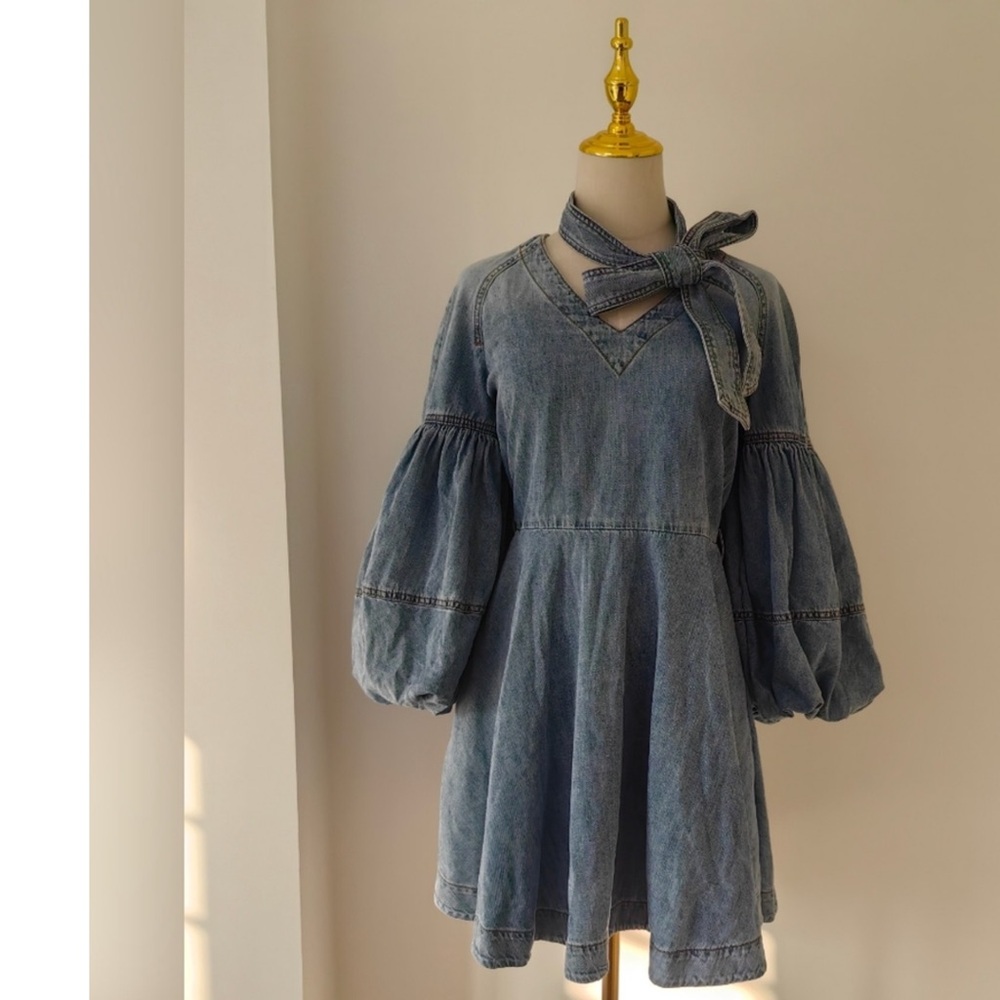 Zimmermann Denim Casual Dress, Size 3 or US 8/10